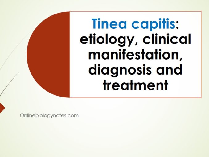 Tinea corporis: etiology, clinical manifestation, diagnosis and ...